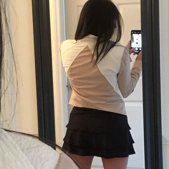 Neutral 2-Tone Jacket - Picture 4 of 6